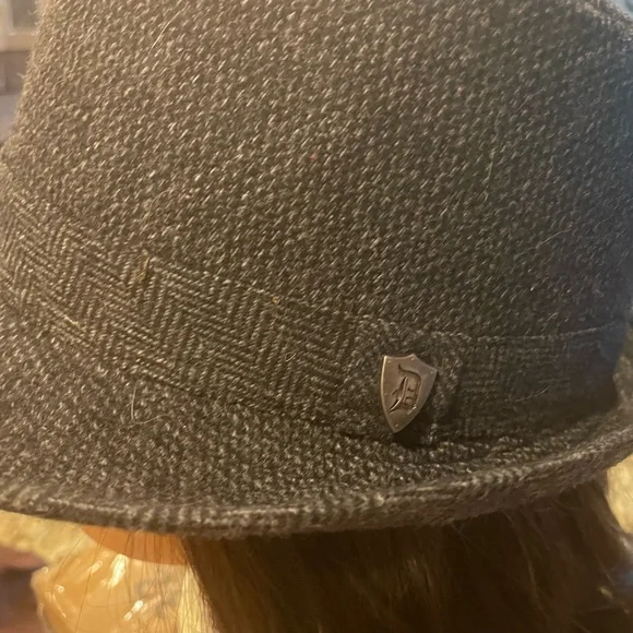 Vintage Dorfman Pacific DPC 1921 Tweed Fedora Hat. - Picture 3 of 4